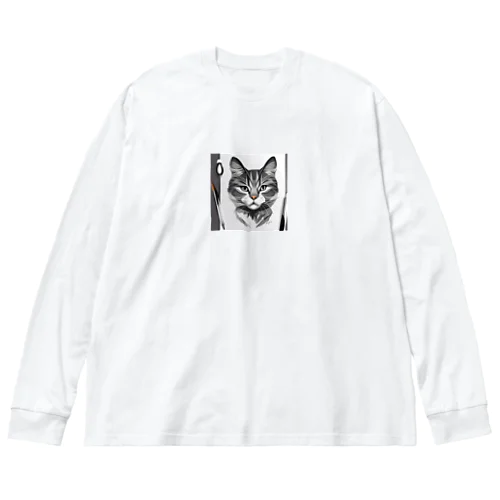 イラスト　猫 Big Long Sleeve T-Shirt