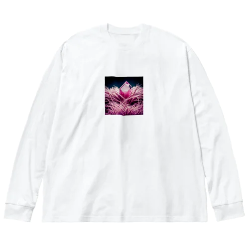 ピンクサファイア Big Long Sleeve T-Shirt