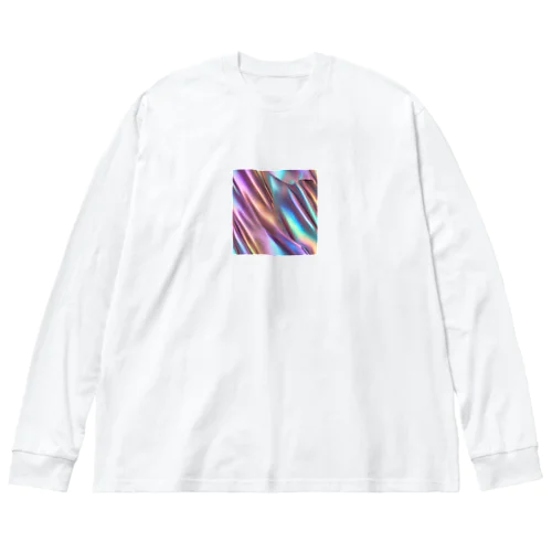 メタリック Big Long Sleeve T-Shirt