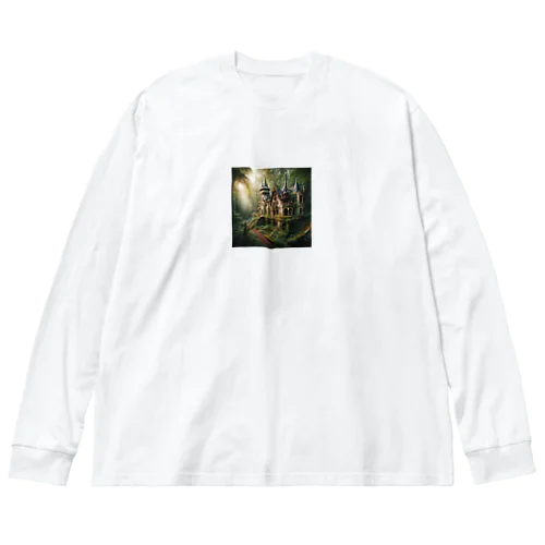 森の中にある豪華な中世の廃屋⑤ Big Long Sleeve T-Shirt