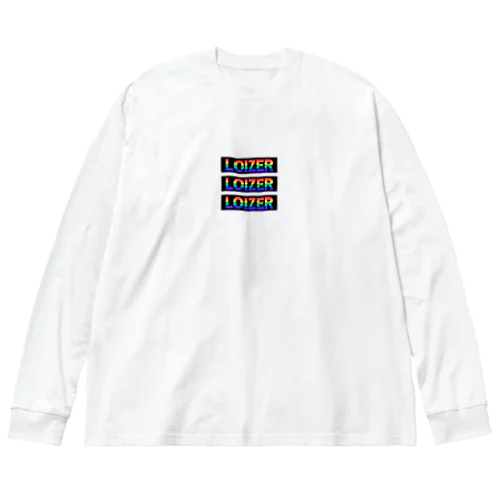 LOIZER 3連ロゴ Big Long Sleeve T-Shirt