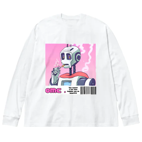 一服ロボットさん Big Long Sleeve T-Shirt