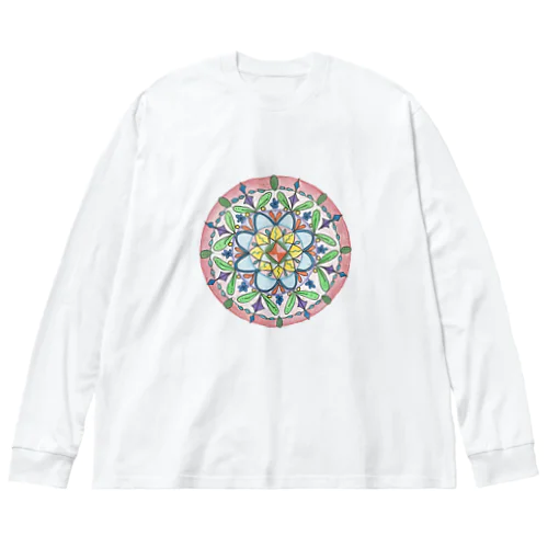 まんだらちゃん Big Long Sleeve T-Shirt