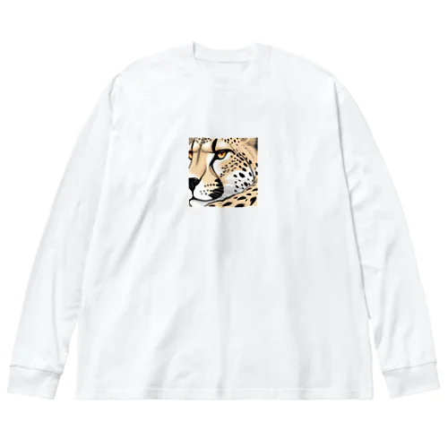 ヒョウくん ビッグシルエットロングスリーブTシャツ