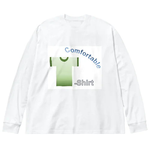 Comfortable T-shirt ビッグシルエットロングスリーブTシャツ