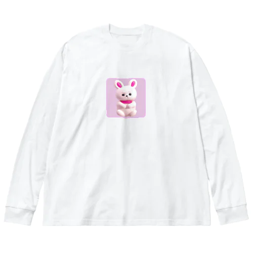 もちもちぱんだうさぎ ビッグシルエットロングスリーブTシャツ