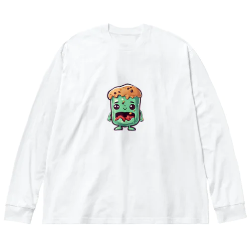 腐食物くん ビッグシルエットロングスリーブTシャツ