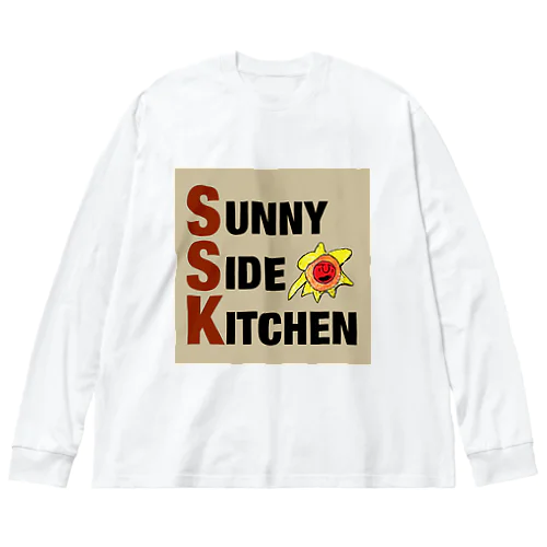 SUNNY SIDE KITCHEN ビッグシルエットロングスリーブTシャツ