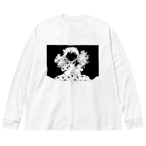 元気いっぱい男の娘(裏) Big Long Sleeve T-Shirt