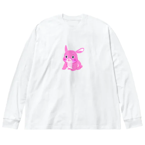 這い這いうさぎ ビッグシルエットロングスリーブTシャツ