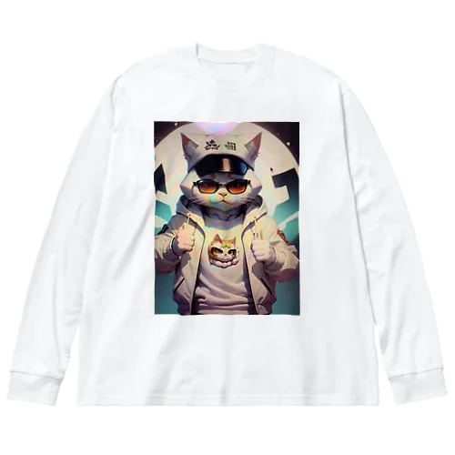 ドラ猫ギャング Big Long Sleeve T-Shirt