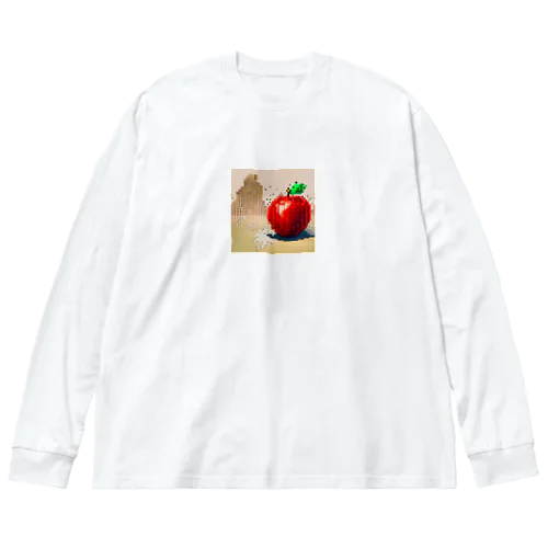 渇きを潤すリンゴ Big Long Sleeve T-Shirt