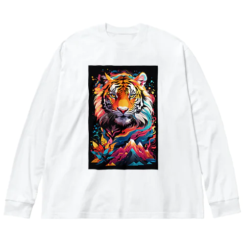 Vivid-Tiger（ビビッド‐タイガー） ビッグシルエットロングスリーブTシャツ