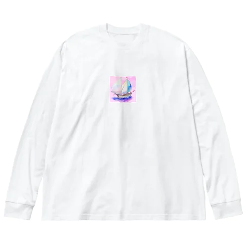 帆船 Big Long Sleeve T-Shirt