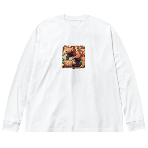 パンゴリン Big Long Sleeve T-Shirt