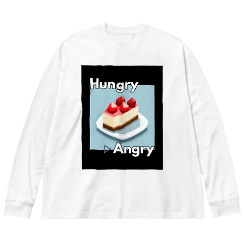【NYチーズケーキ】hAngry Big Long Sleeve T-Shirt