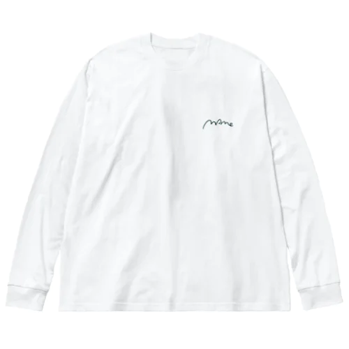 mame ビッグシルエットロングスリーブTシャツ