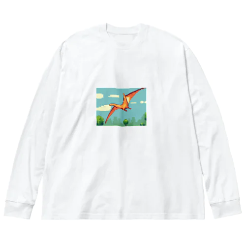 恐竜⑦ Big Long Sleeve T-Shirt