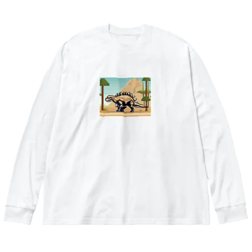 恐竜⑨ Big Long Sleeve T-Shirt