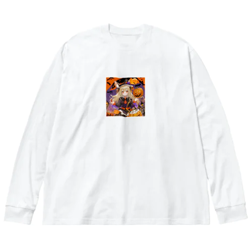 魔女の呪文★チワワのハロウィン変身マジック Big Long Sleeve T-Shirt