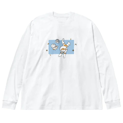 宇宙旅行 Big Long Sleeve T-Shirt