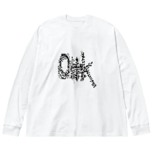 0#k 003 ビッグシルエットロングスリーブTシャツ