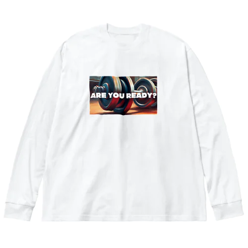 マッチョになる覚悟はできているか？ Big Long Sleeve T-Shirt