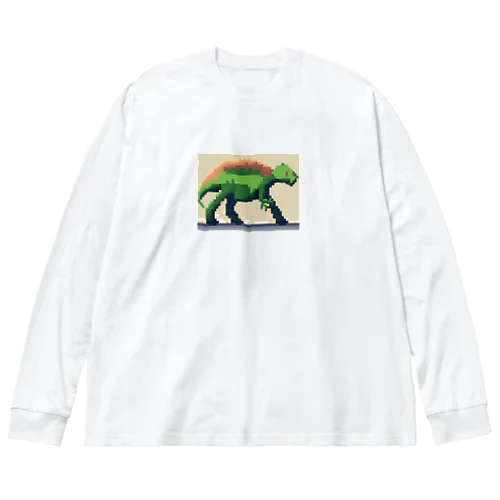 恐竜52　エウプロケルス ビッグシルエットロングスリーブTシャツ