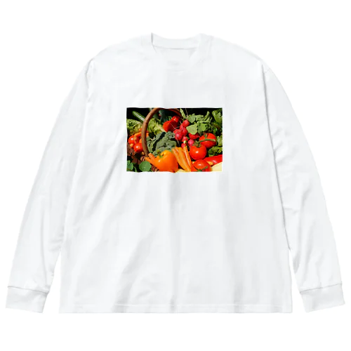 ベジタブル Big Long Sleeve T-Shirt