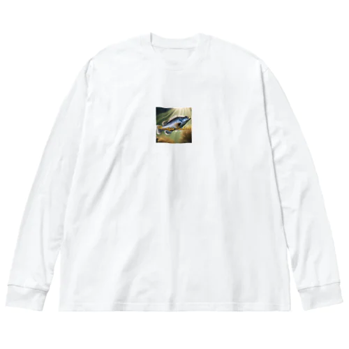 荒磯の王者　ヒラスズキ Big Long Sleeve T-Shirt