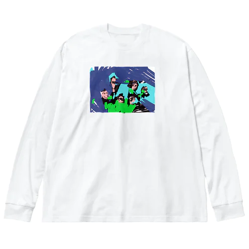 nico#2 Big Long Sleeve T-Shirt