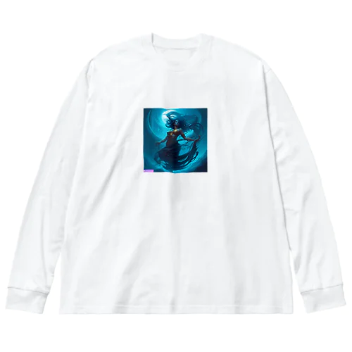 水瓶座 Big Long Sleeve T-Shirt