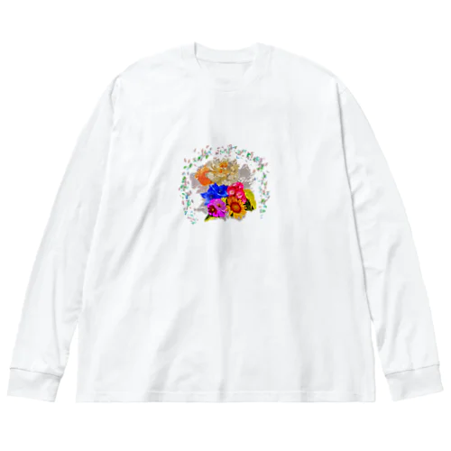 ツツマシキ Big Long Sleeve T-Shirt