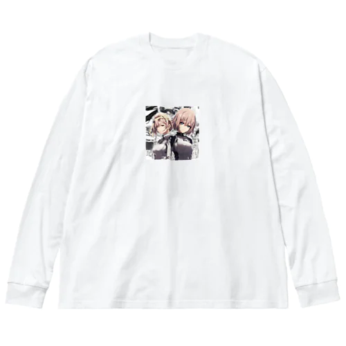 美少女の宇宙を探検隊 Big Long Sleeve T-Shirt