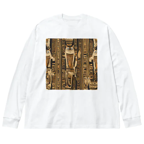 猫神官 Big Long Sleeve T-Shirt