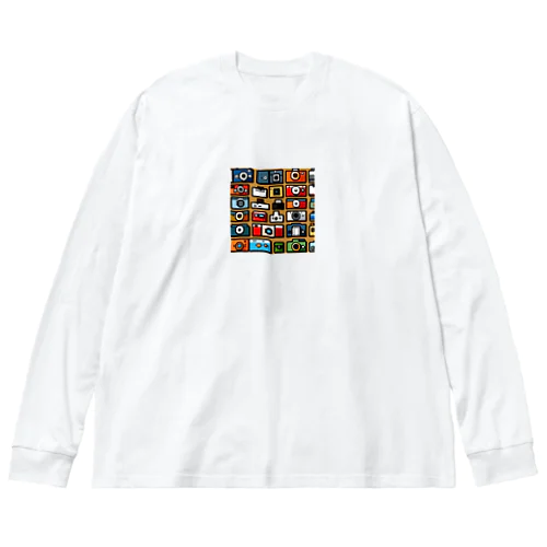 カメラ！ ビッグシルエットロングスリーブTシャツ