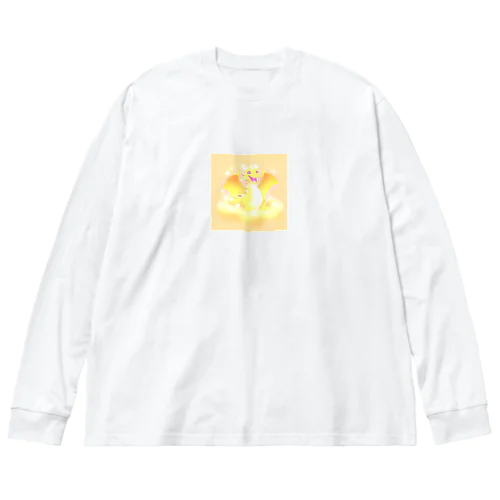 ニコニコ　金龍ちゃん　 Big Long Sleeve T-Shirt