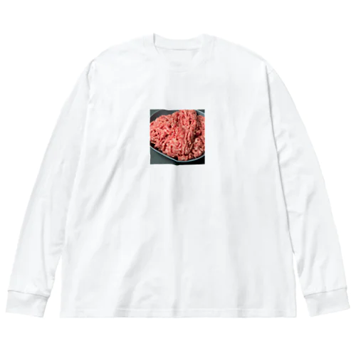 ひひひひき肉でーす！ Big Long Sleeve T-Shirt