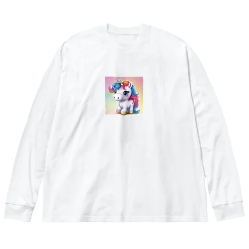 つぶらなユニちゃん ビッグシルエットロングスリーブTシャツ