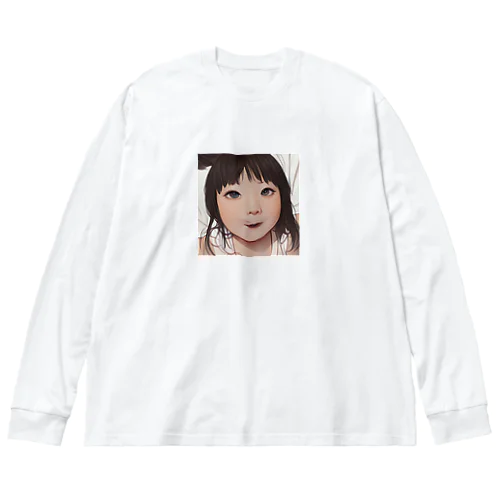 変顔？ Big Long Sleeve T-Shirt