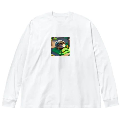 マイクラ的なハリネズミ Big Long Sleeve T-Shirt