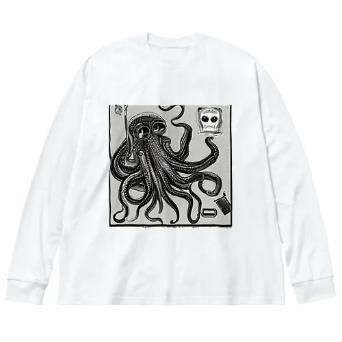 クレイジーオクトパス ビッグシルエットロングスリーブTシャツ