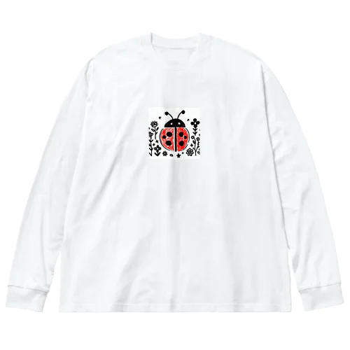 てんとう虫 ビッグシルエットロングスリーブTシャツ