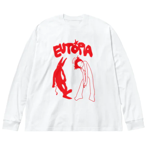 ゆーとぴあ Big Long Sleeve T-Shirt