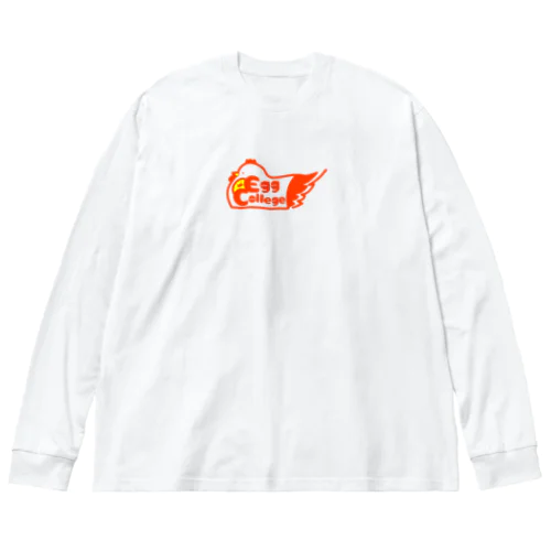 Egg college 公式 Big Long Sleeve T-Shirt