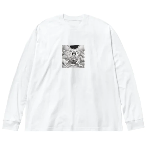 動物愛好家 Big Long Sleeve T-Shirt