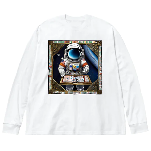 宇宙のギャンブラー ビッグシルエットロングスリーブTシャツ