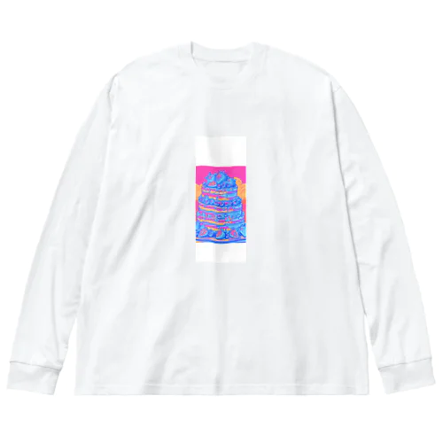 火星のケーキタワー Big Long Sleeve T-Shirt