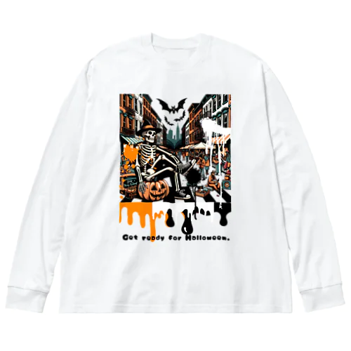 Get ready for Halloween ビッグシルエットロングスリーブTシャツ