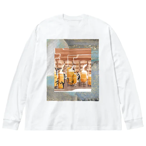 ビール製造① Big Long Sleeve T-Shirt